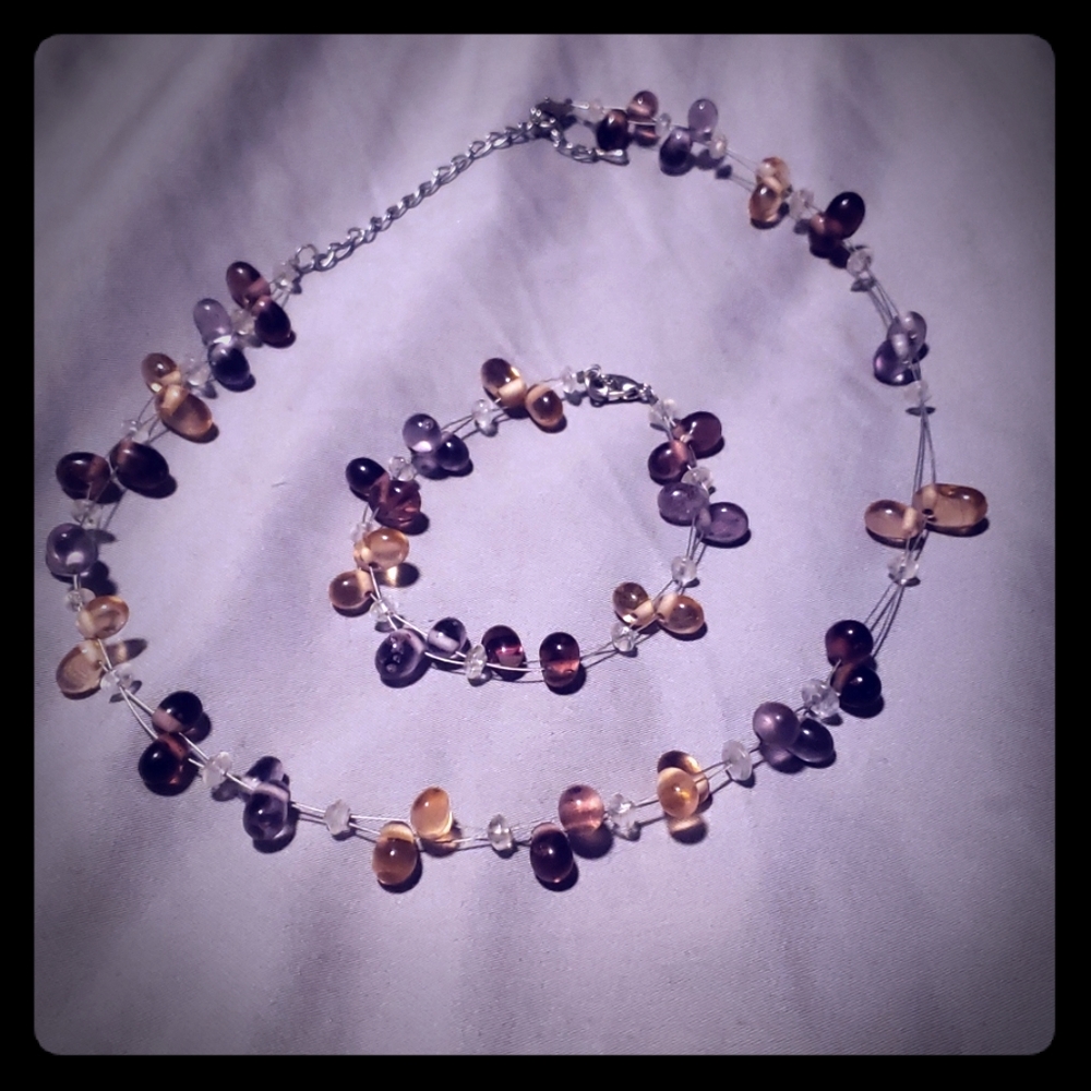 Bracelet and Necklace Set